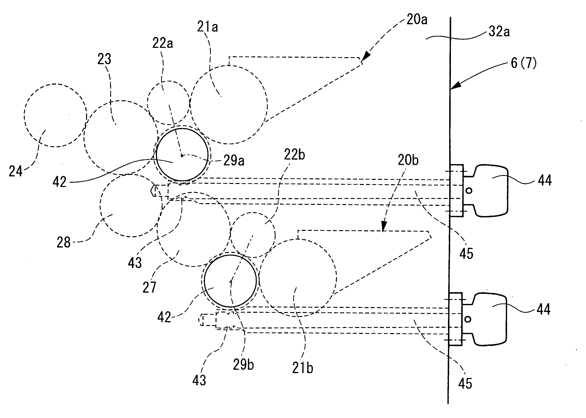 Inking device of printing press