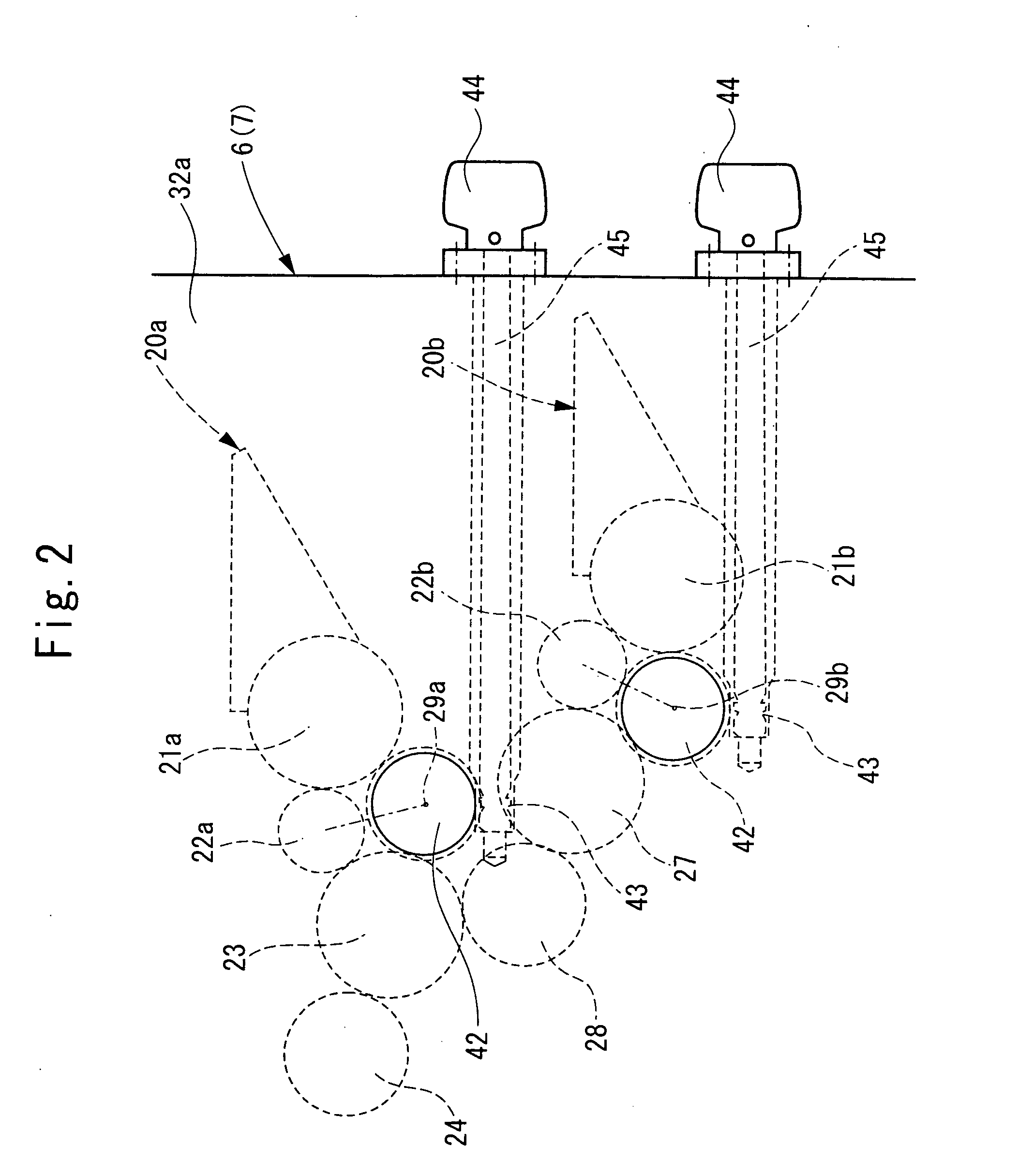 Inking device of printing press