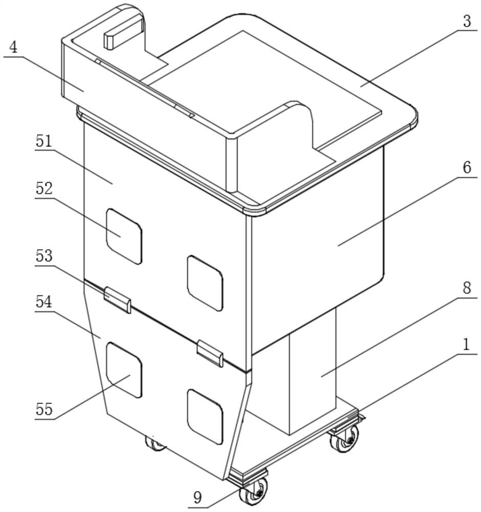 Preaching platform convenient to move and use method thereof