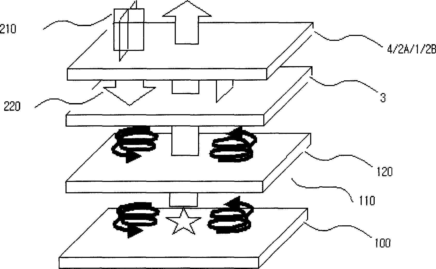 Dye based circularly polarizing film for organic light emitting diodes