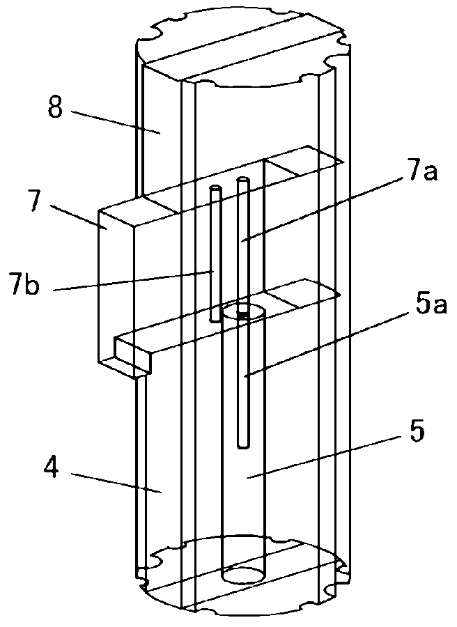 Preparation method of metal melt diffusion sample