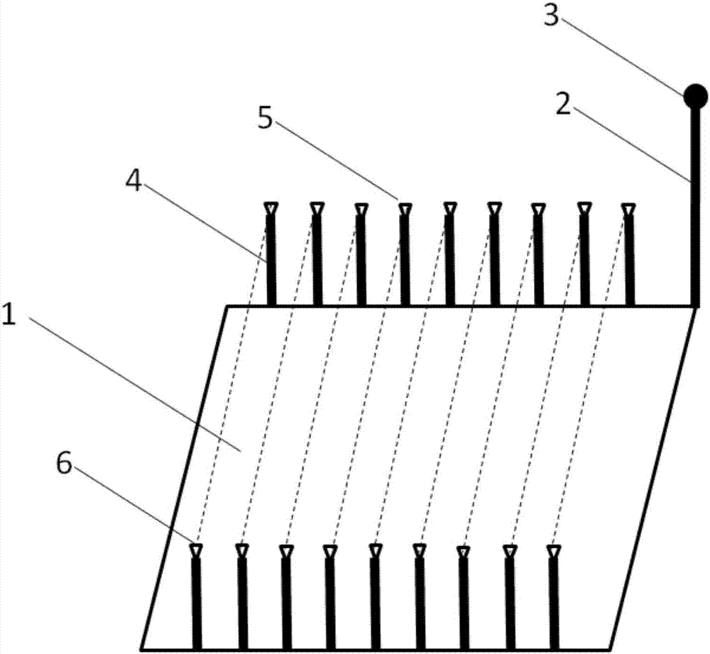 Power-saving management system for group type monitoring device