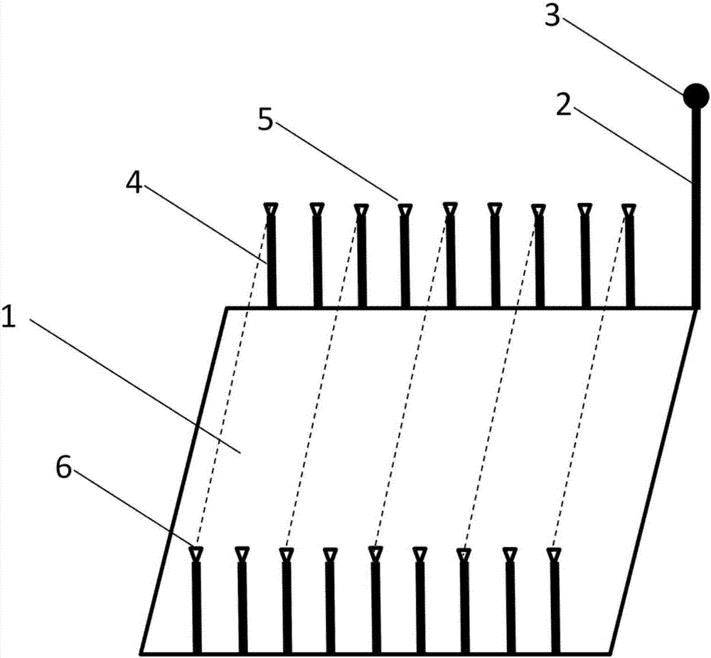 Power-saving management system for group type monitoring device