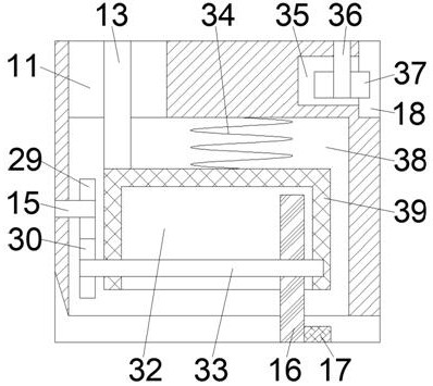 Handheld grinding device suitable for one-key cleaning of multi-size grinding wheels