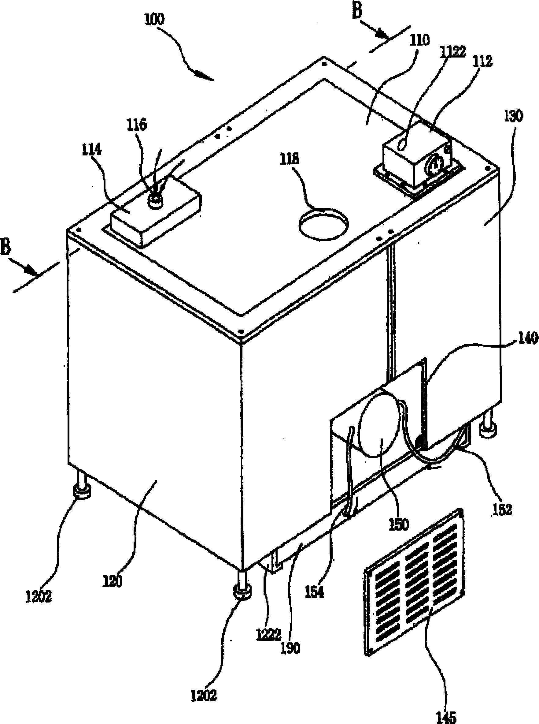 Apparatus for recycling and supplying lubricating oil