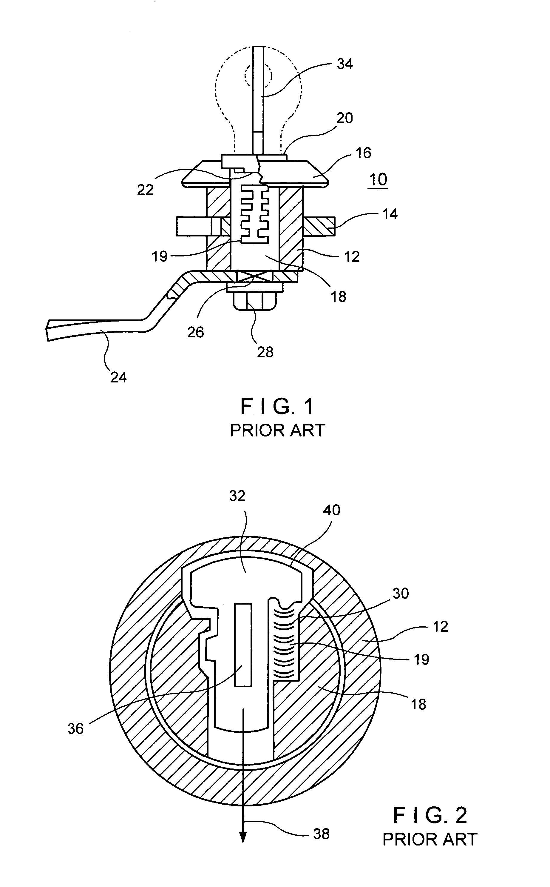 Closing cylinder