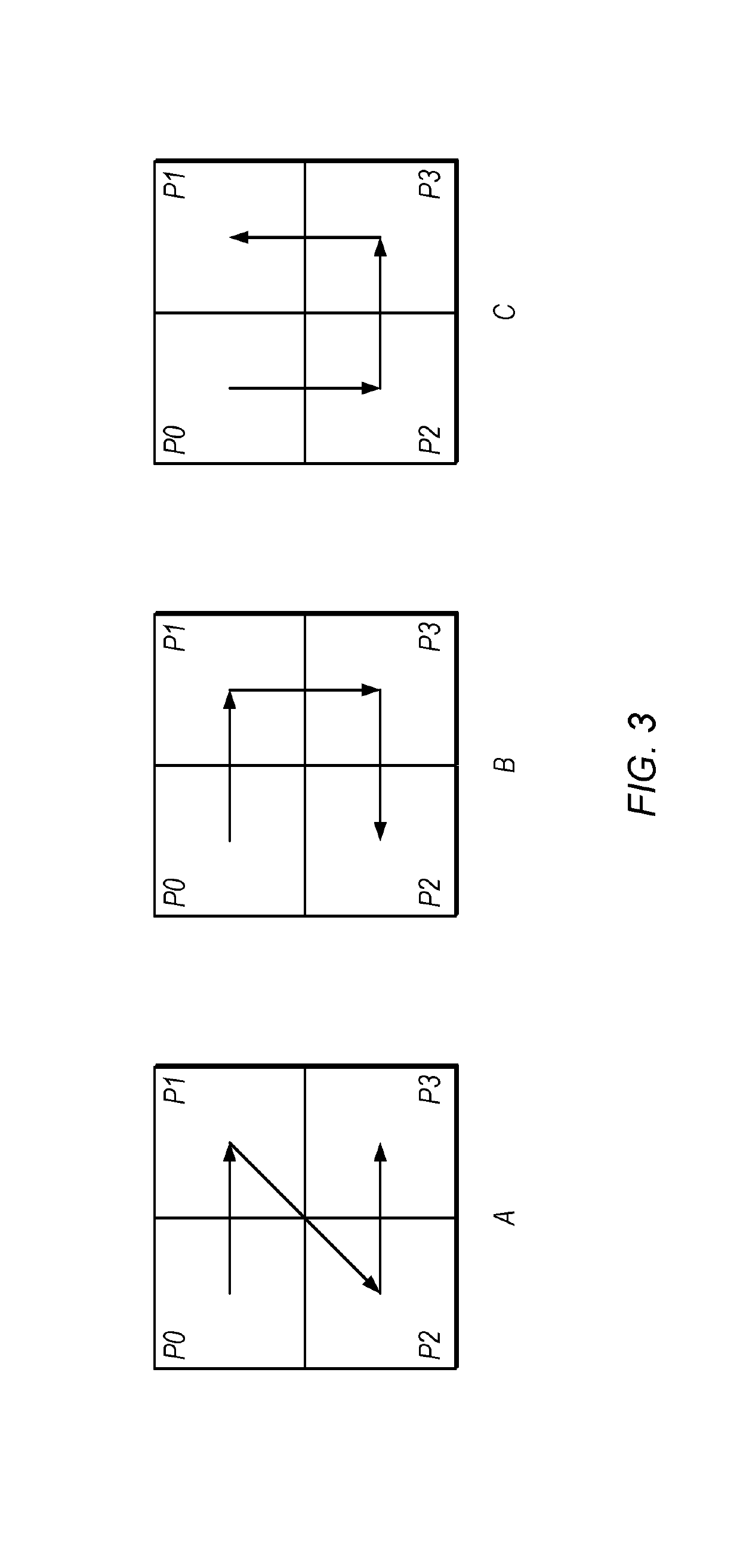 Serial pixel processing with storage for overlapping texel data