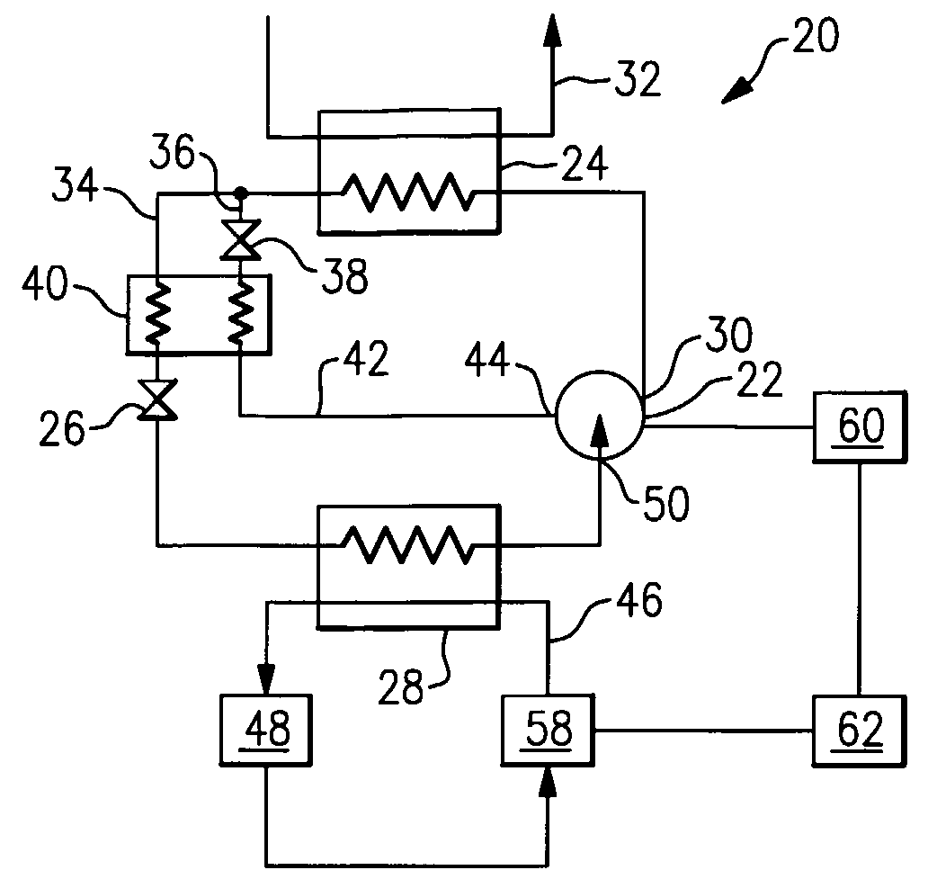 Method and Apparatus of Optimizing the Cooling Load of an Economized Vapor Compression System