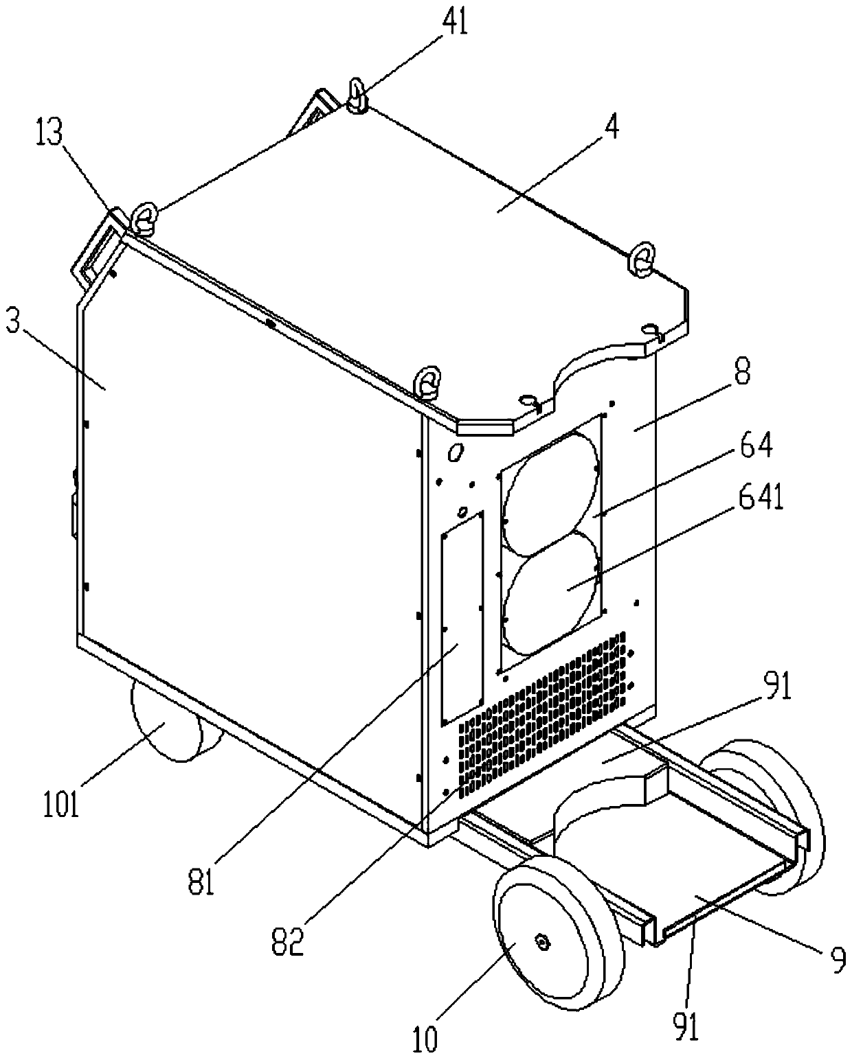 Zone-limiting welding power supply