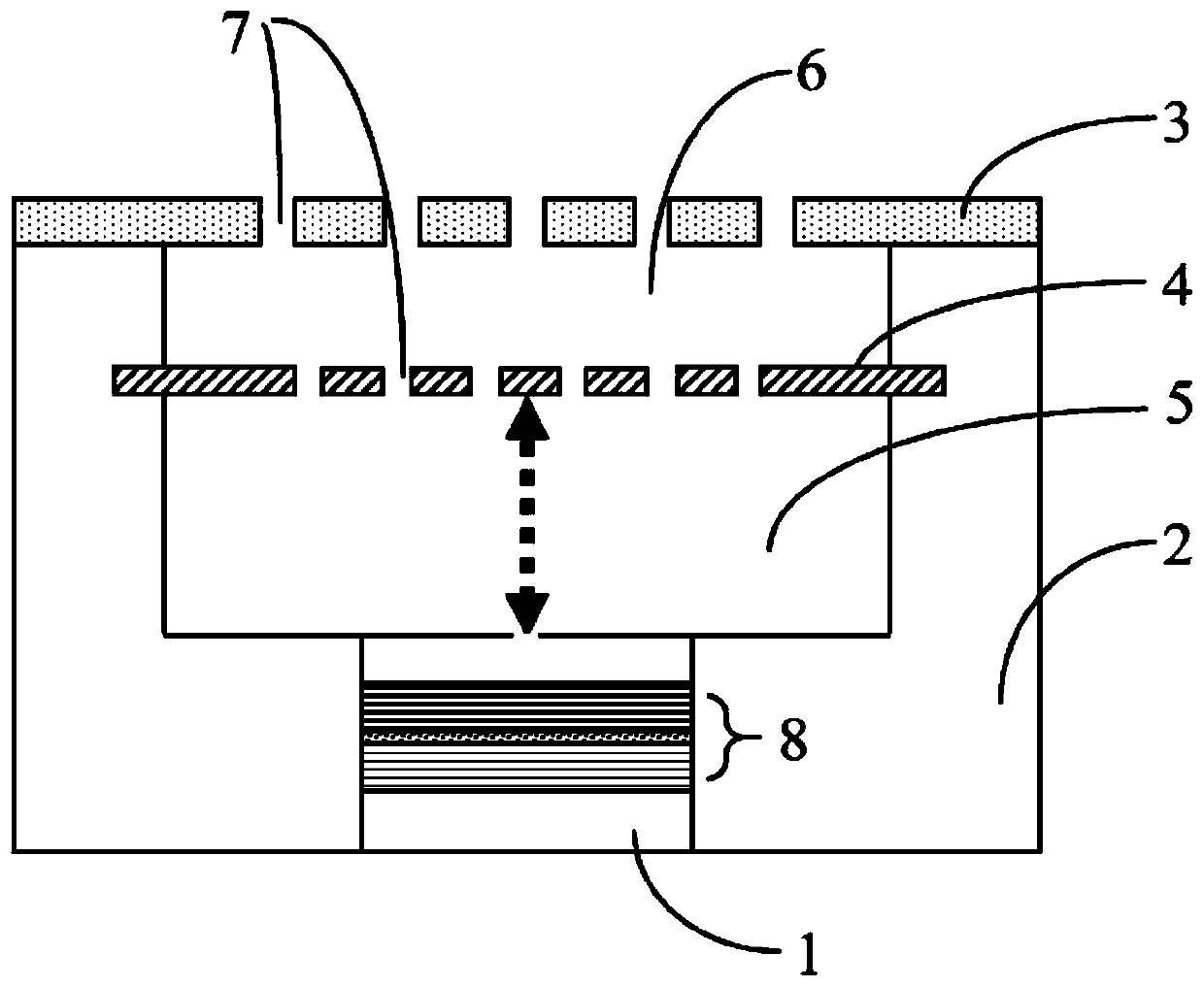 Laser MEMS microphone