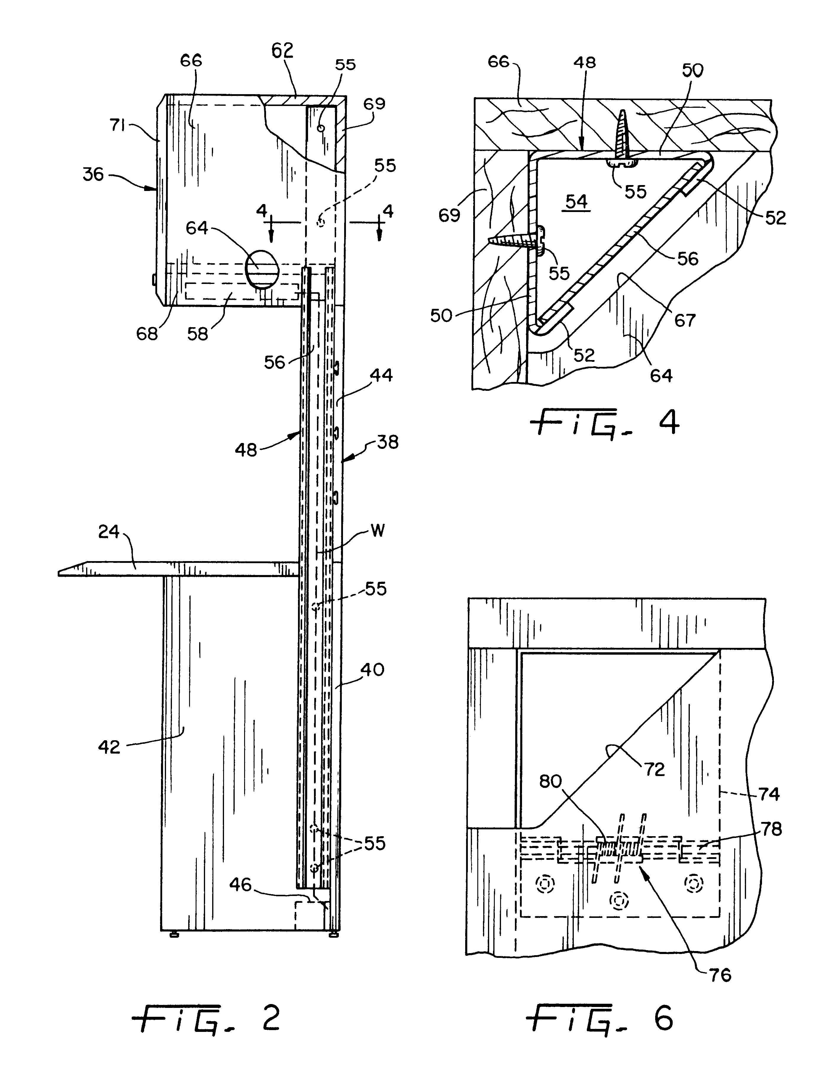 Desk system having stanchion supported overhead storage cabinet