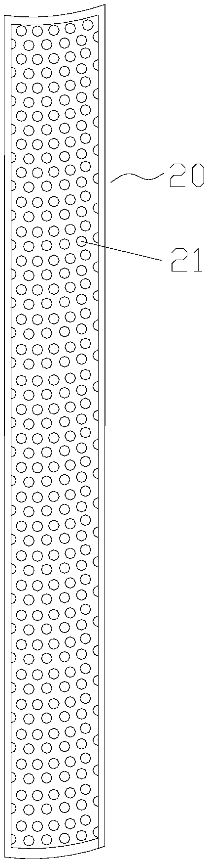 Air conditioner air outlet structure and air conditioner