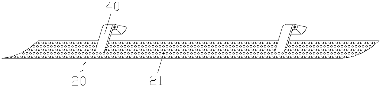 Air conditioner air outlet structure and air conditioner