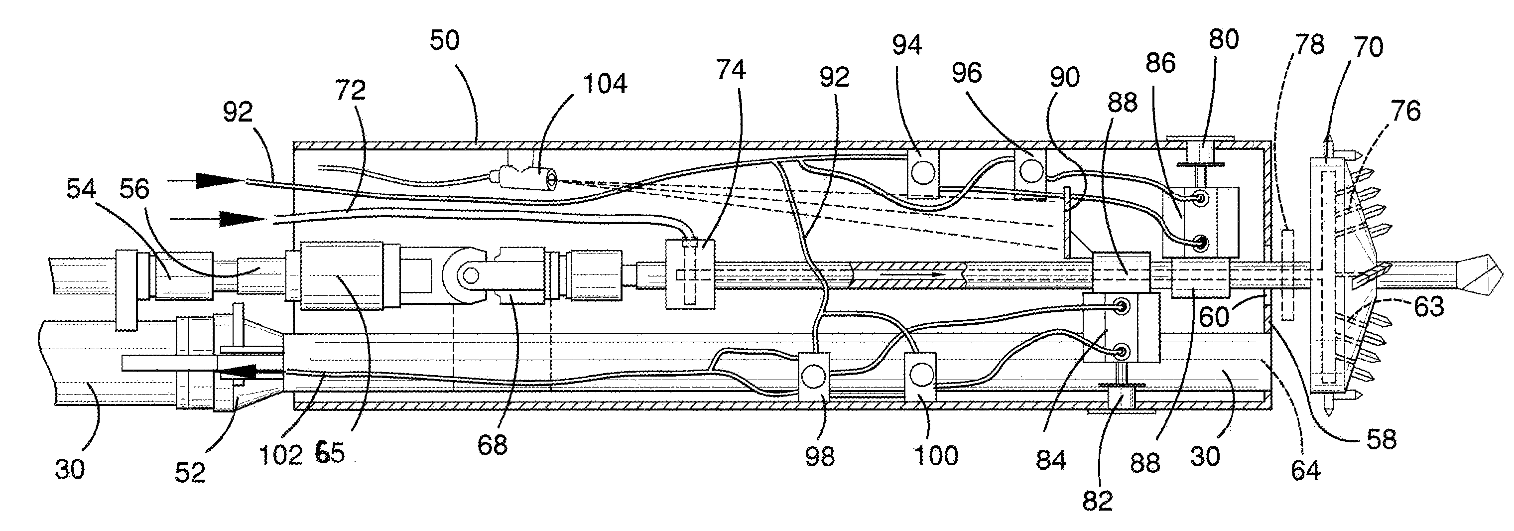 Boring machine