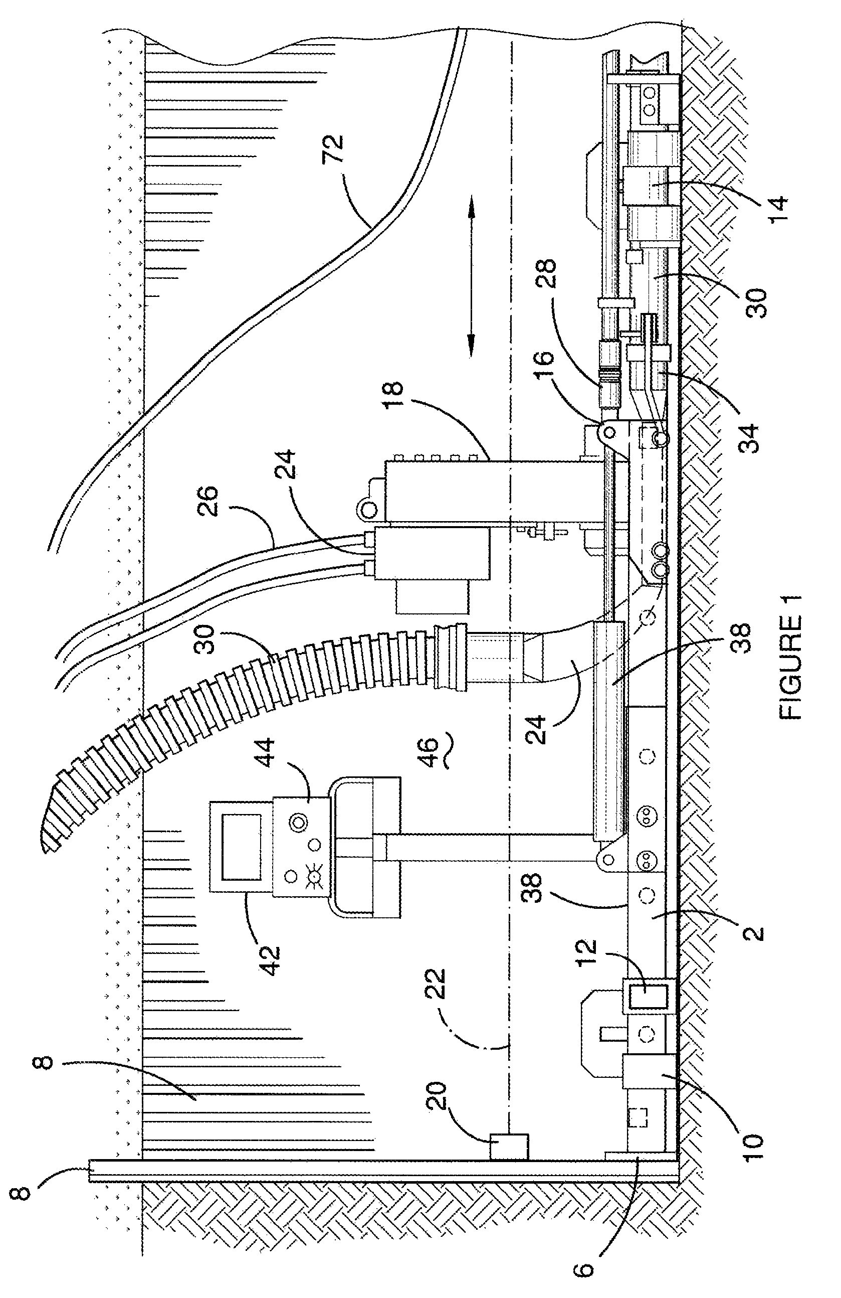 Boring machine