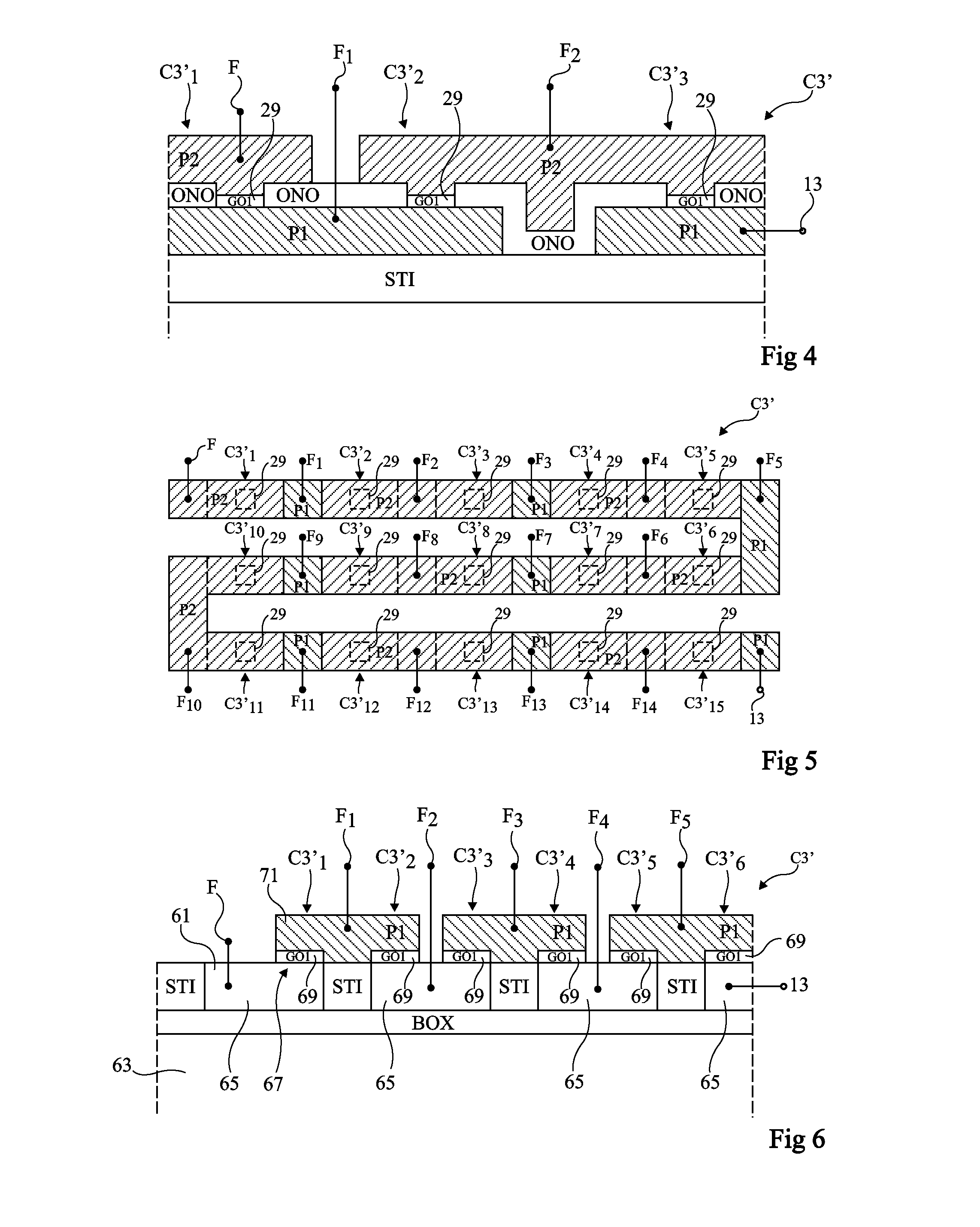 Electric charge flow circuit for a time measurement