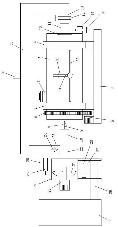 A kind of anti-bonding drying equipment