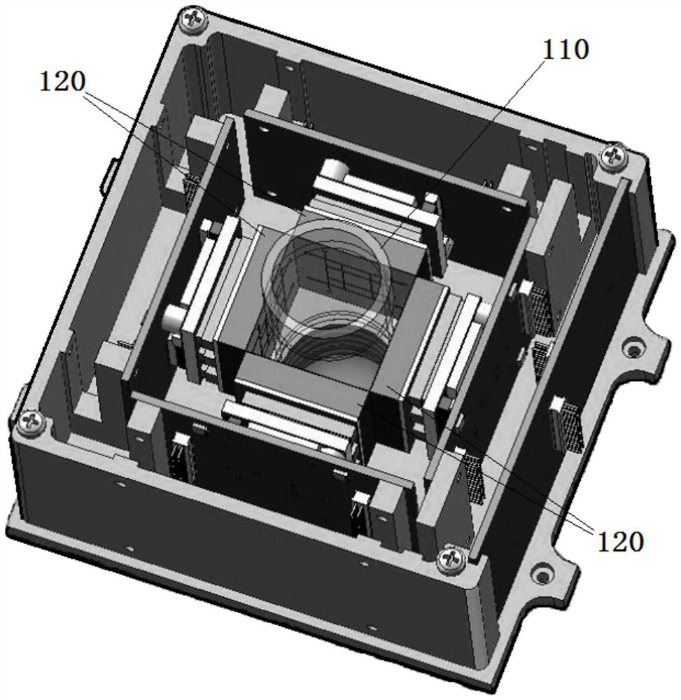 A position energy time test system and device based on czt detector