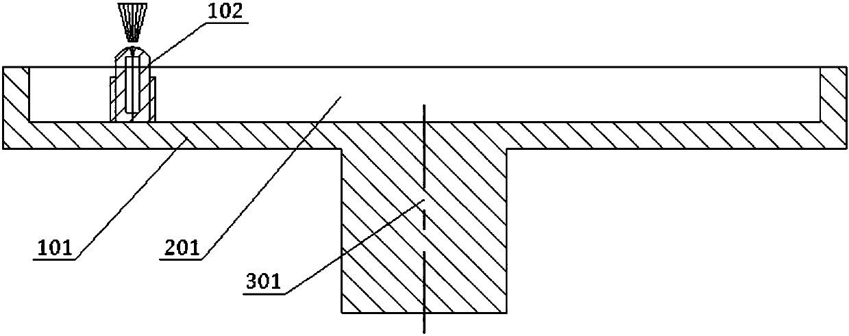 Spraying device of dishwasher