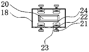 Spun yarn waxing device used for spinning and capable of preventing yarn breakage
