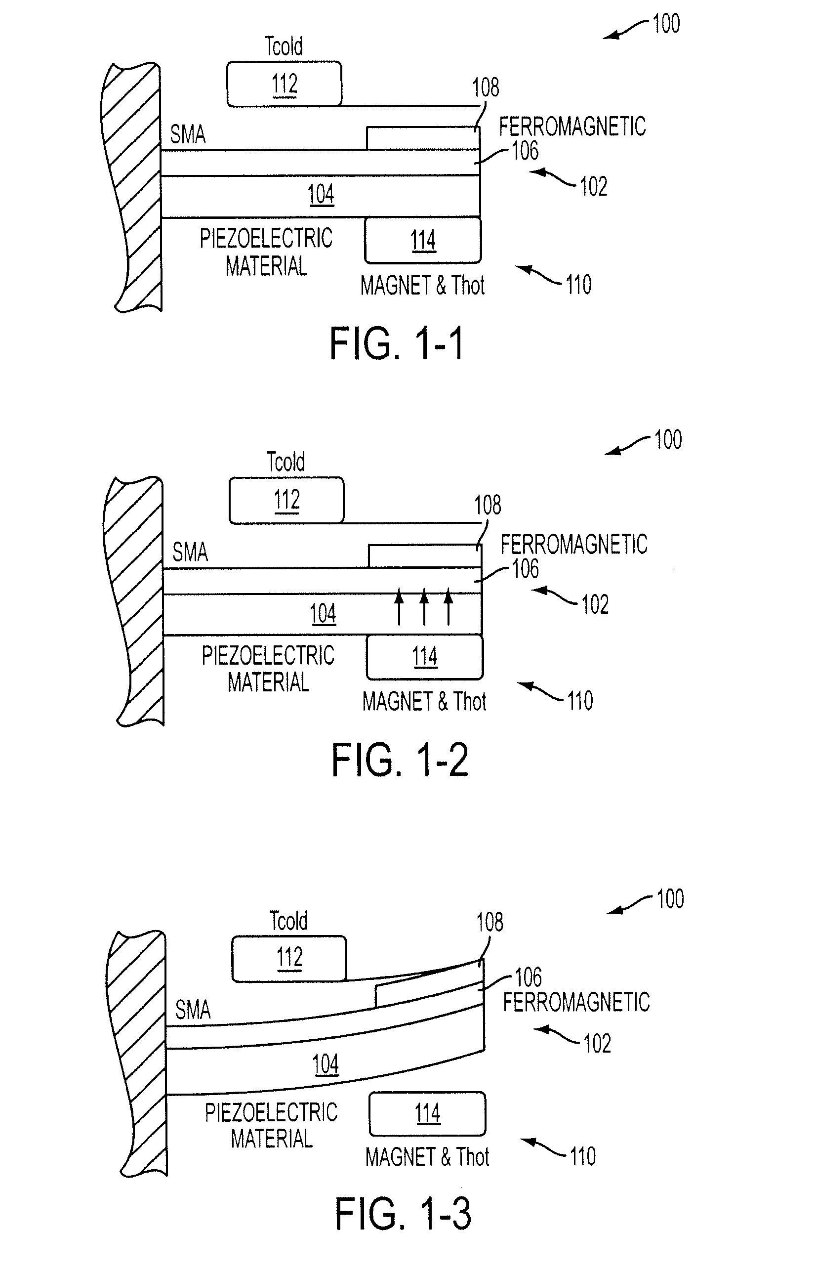 Energy harvesting by means of thermo-mechanical device utilizing bistable ferromagnets