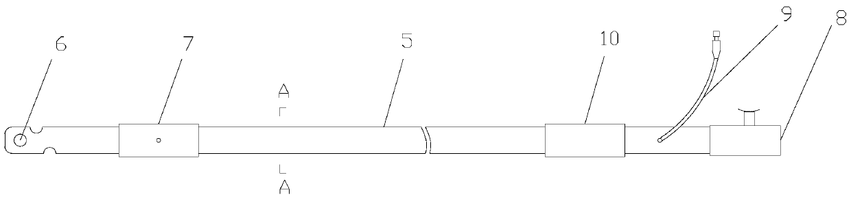 A special anti-reflux gastric drainage tube for esophageal drainage type laryngeal mask