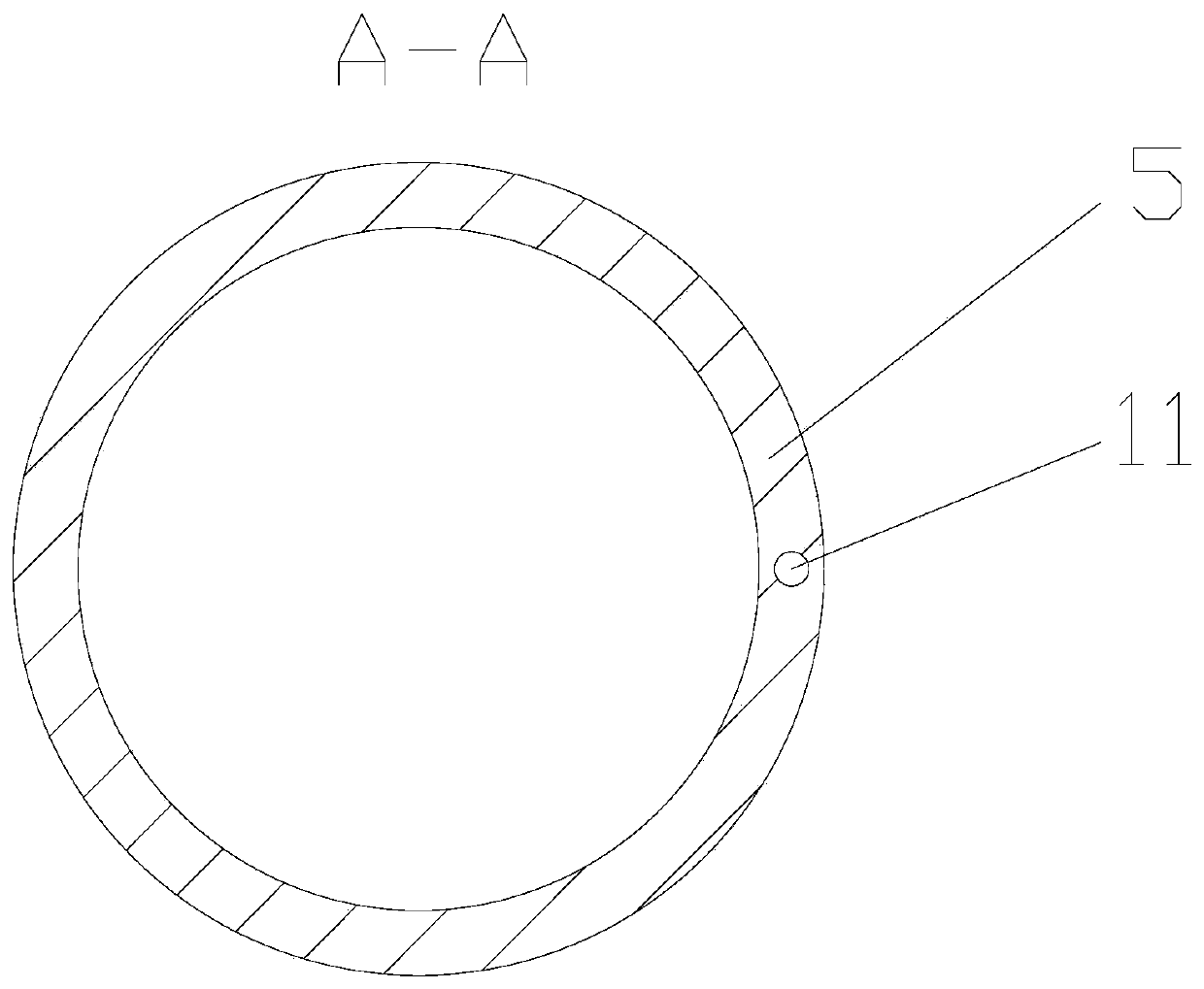 A special anti-reflux gastric drainage tube for esophageal drainage type laryngeal mask