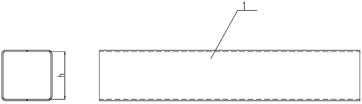 Anti-deformation device used for welding of support leg