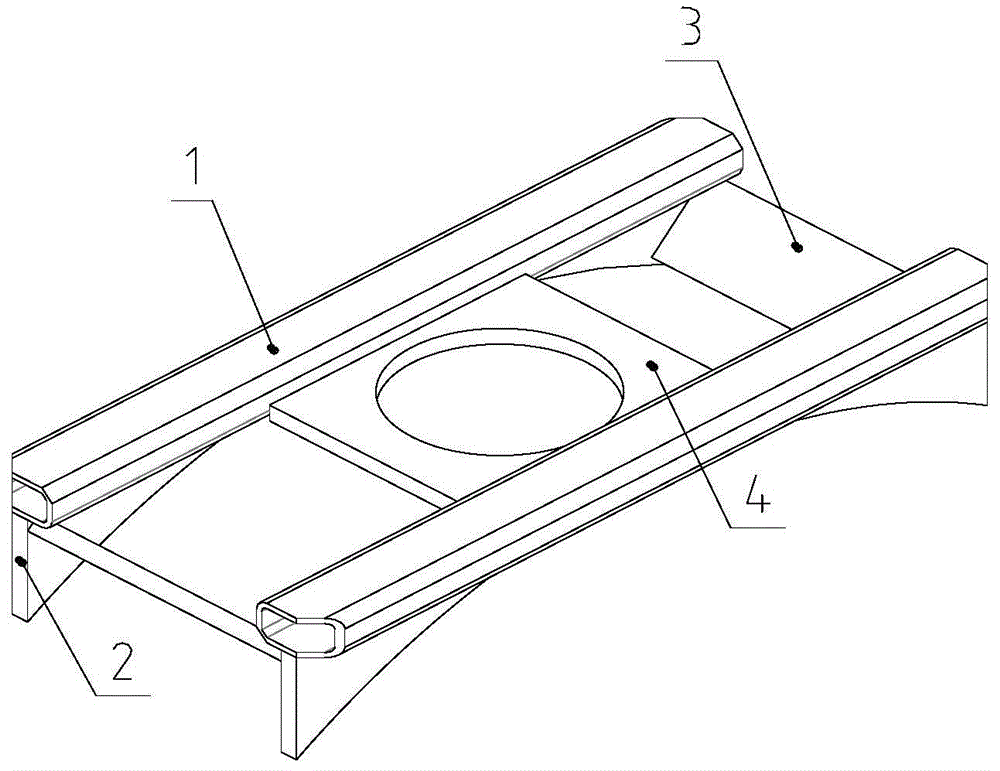 Expanding and blocking preventing device used for radial hole forming of pipeline and expanding and blocking preventing method