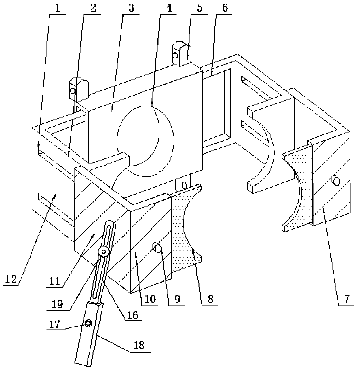 A new energy vehicle charging locking device