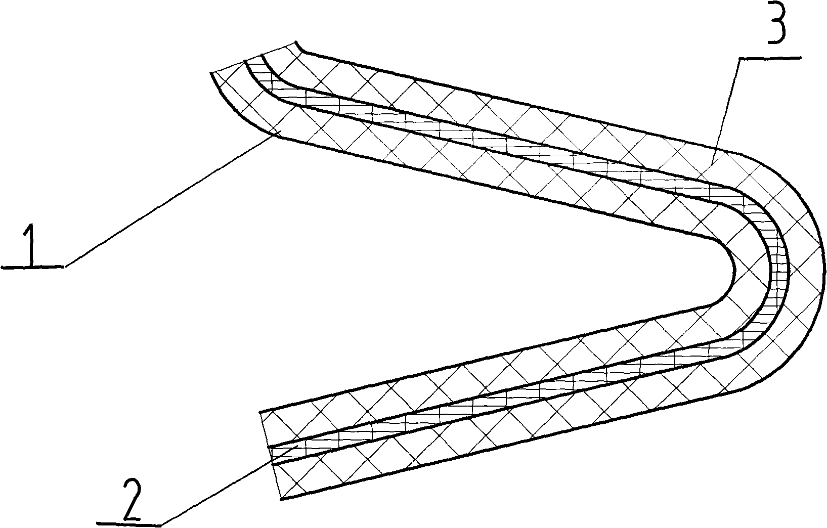 Bellows used for polytetrafluoroethylene compensator and manufacturing method thereof