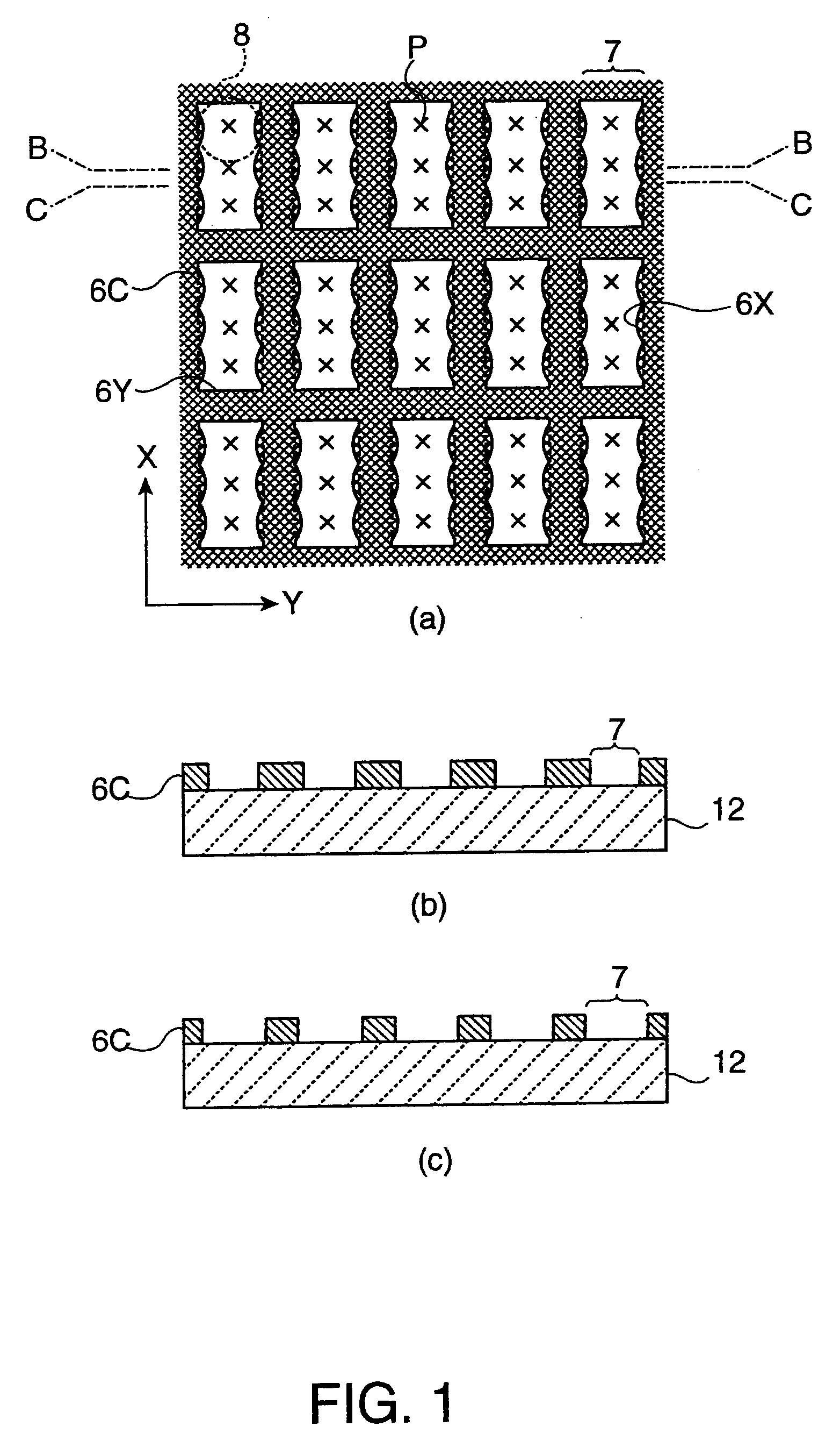 Method for disposing material by droplet ejection, display device, method for manufacturing display device, and electronic apparatus