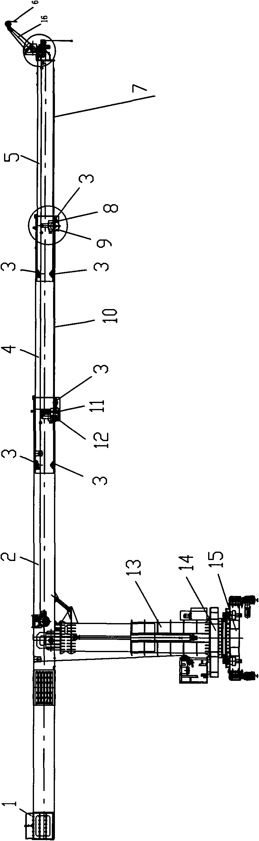 Transverse member double-telescopic mechanism of window wiper