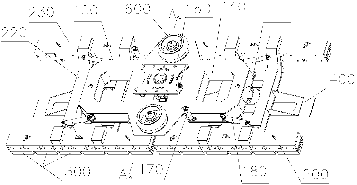 Magnetic suspension bogie and train