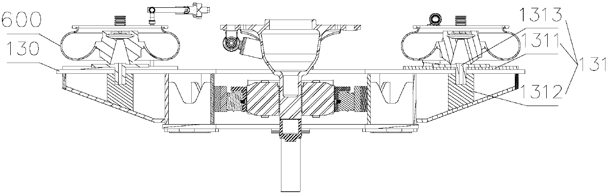 Magnetic suspension bogie and train