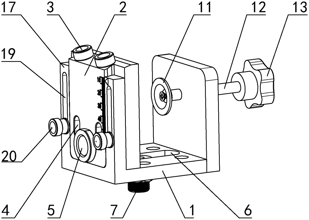 Dual-purpose locator for inclined holes and straight holes