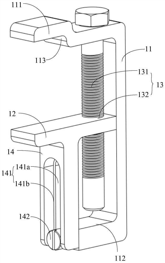 Plate pressing device, material pressing and taking method and automatic sorting system.