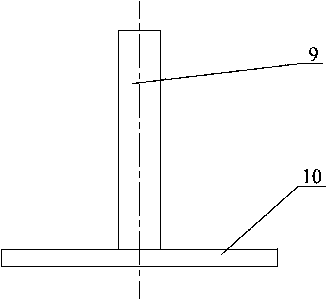 Magnetic pulse forming equipment and method for connecting dissimilar metal rod and metal plate structural member