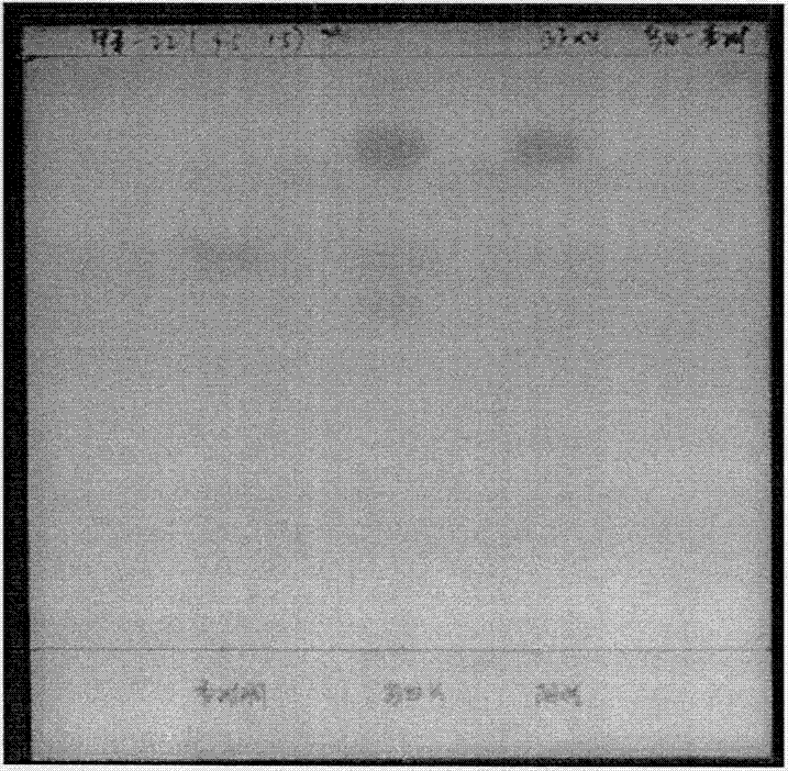 Detection method for effective components in silky fowl tablet