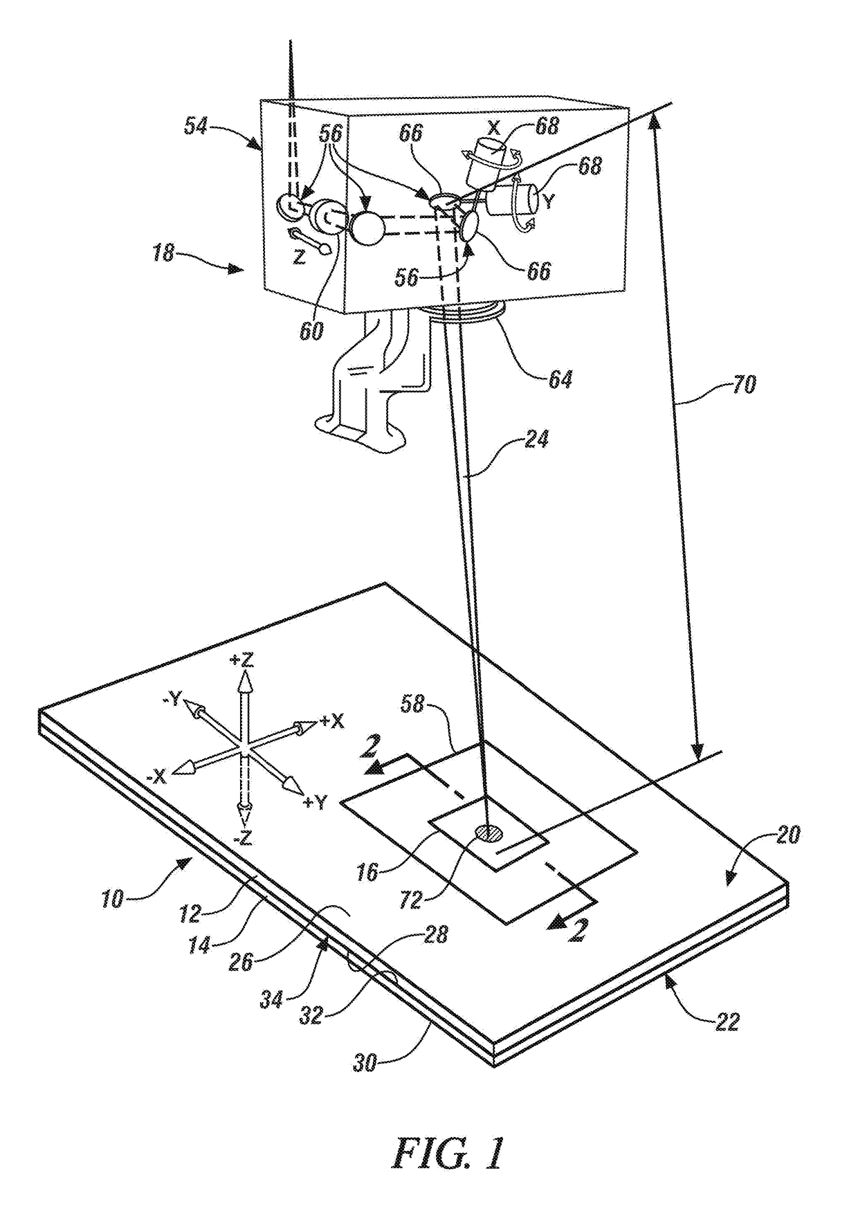 Laser spot welding of overlapping aluminum workpieces