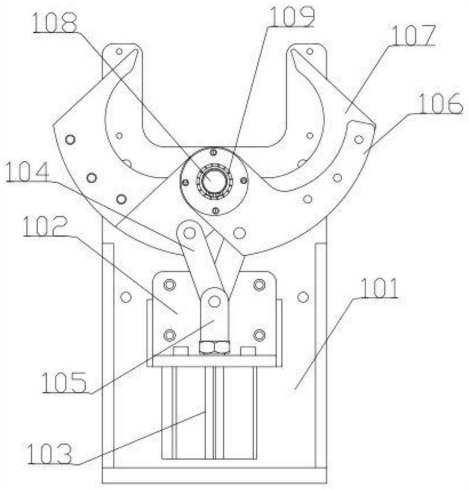 Full-automatic glass tube iron wire strapping machine