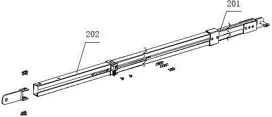 Novel aluminum alloy mesh protecting device and installing method thereof