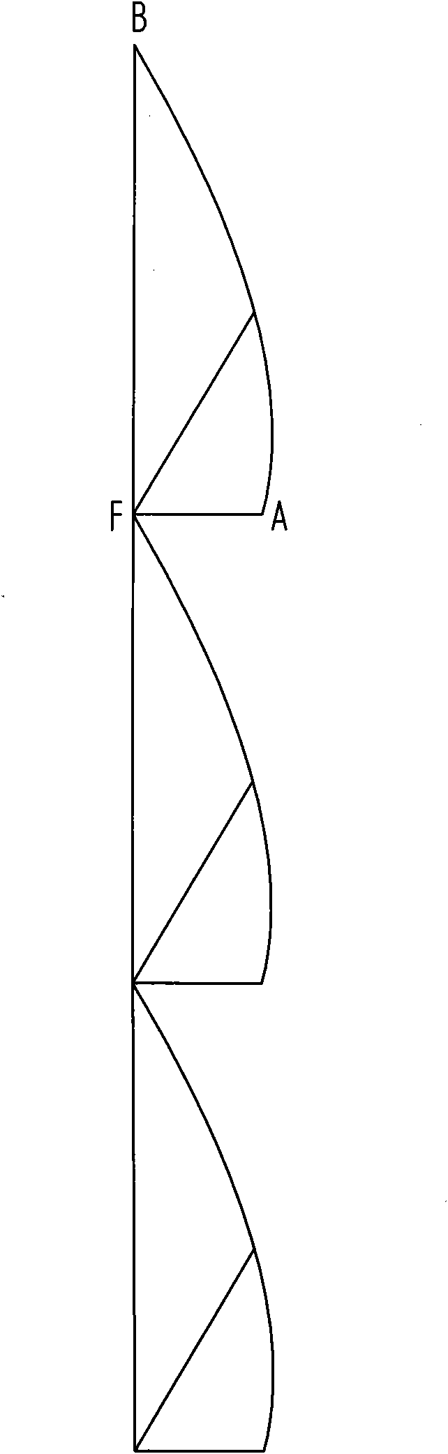 Solar photovoltaic L type condenser