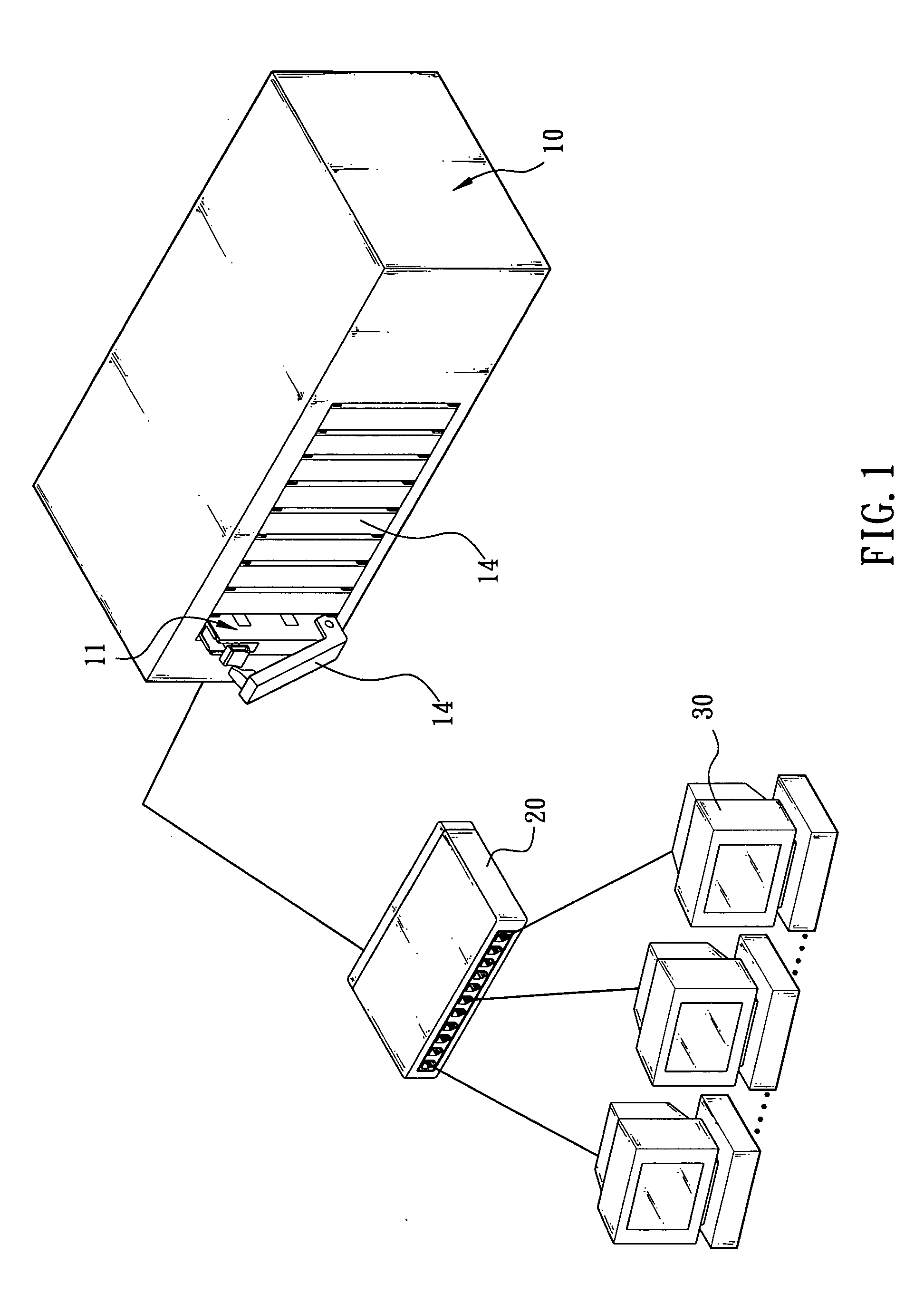 Method of tripping blade server by running from a remote console