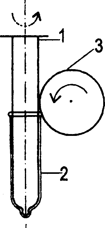 Polyurethane condom producing process