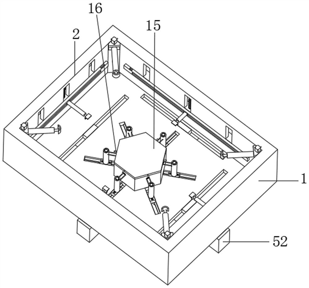 Machine tool part corner angle polishing operation device and polishing method