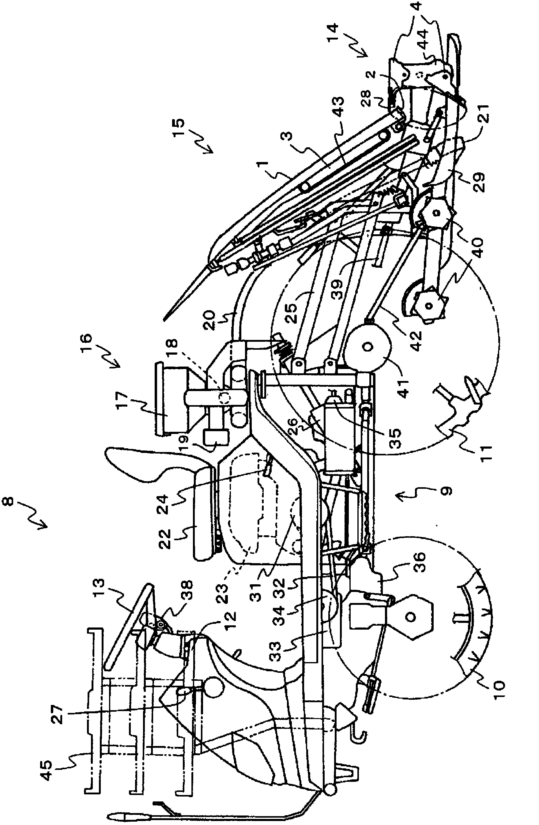 Seedling transplanting machine