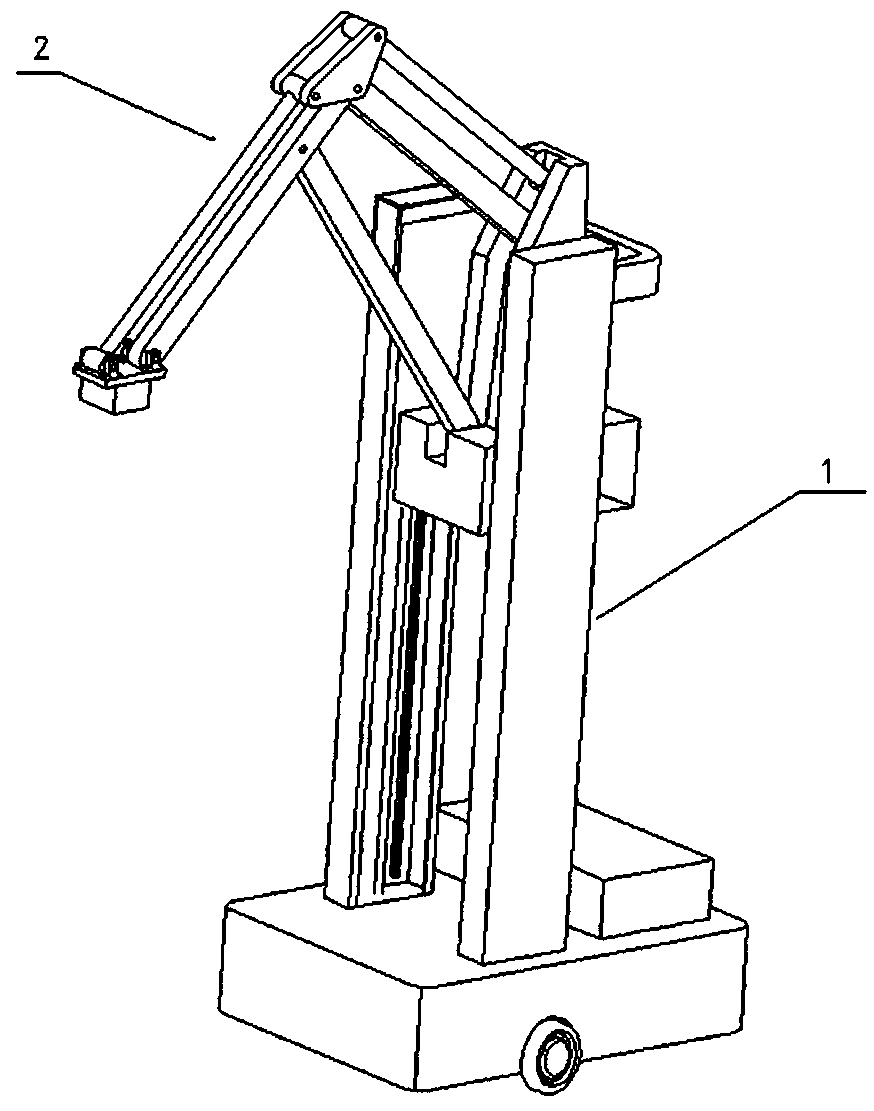 Movable stacking robot