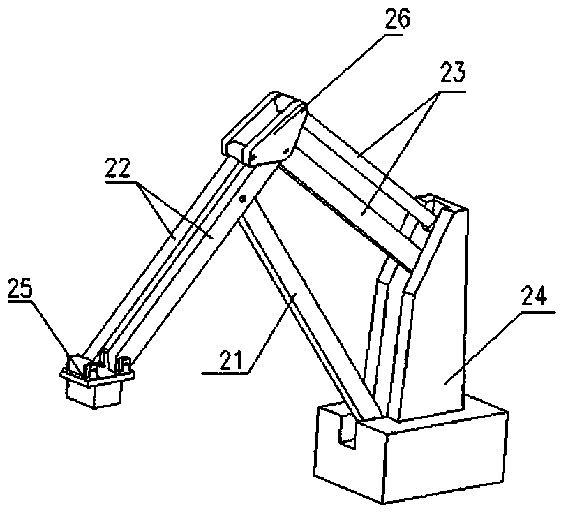 Movable stacking robot