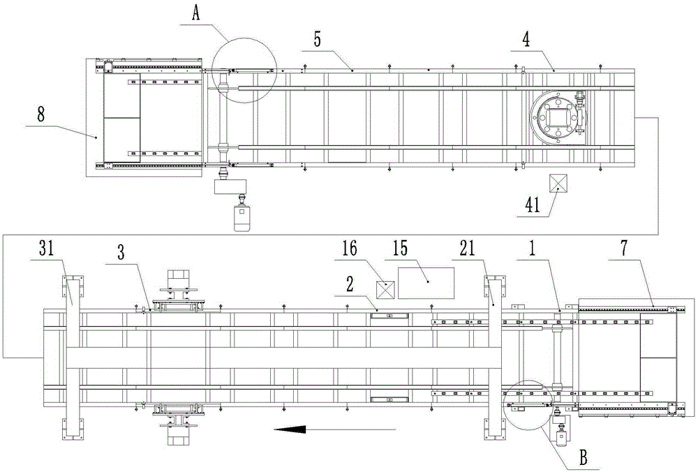 A flexible combined welding assembly line